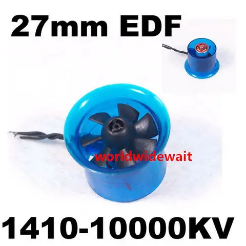 New HL2708 1410 10000KV Motor EDF 27mm Ducted Fan for RC Aircraft Airplane New HL2708 1410 10000KV Motor EDF 27mm Ducted Fan for RC Aircraft Airplane