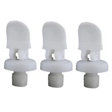 6x многоразовая Пластиковая Пробка для вина пробка для пивных бутылок откидная крышка винные пробки