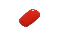 Красного цвета удаленный ключевой крышка силиконовый Гель для Кожи Chevrolet Cruze