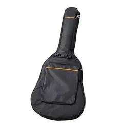 41 дюймов Акустическая гитара сумка для хранения толстые Портативный Регулируемый Ткань Оксфорд обработаны Двойной плечевой держатель