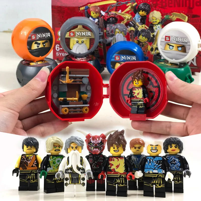 

2019 Ninjagoed Blocks Jay Nya Cole Lloyd Zane Pythor Master Building Block Toys Compatible With legoINGly Ninjagoed Figure toys