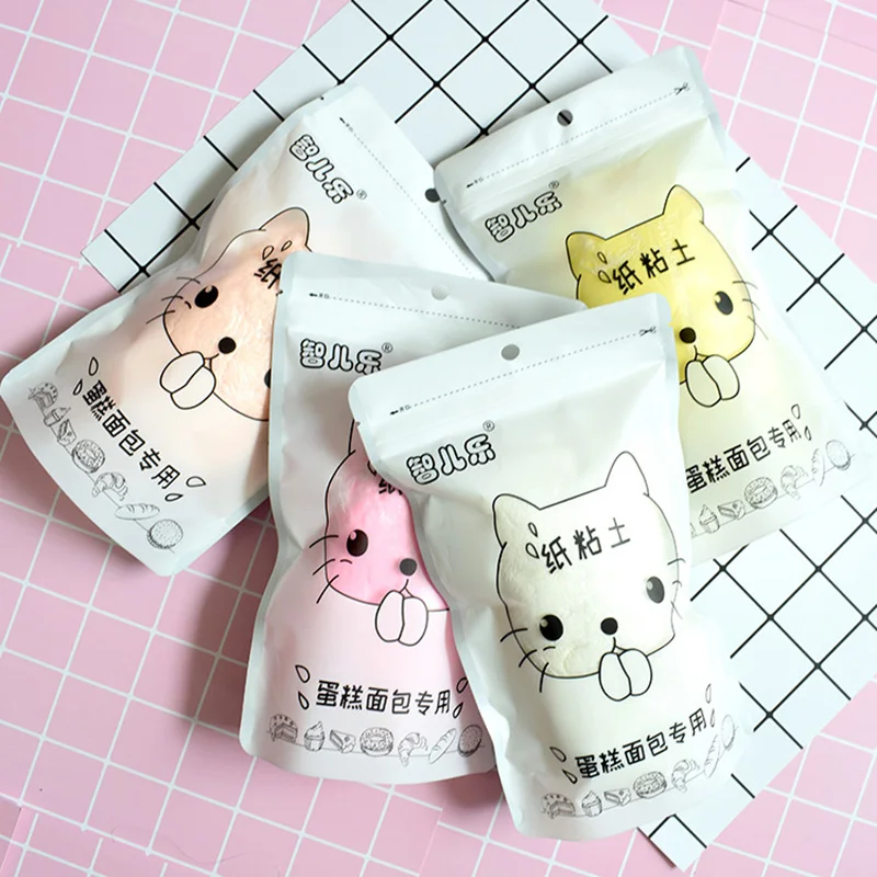 

New 100g Meng Cat Paper Clay Enough Large Volume Paper Clay Soft Paper Clay Plasticine Drawing Slime Polymer Children's Toy