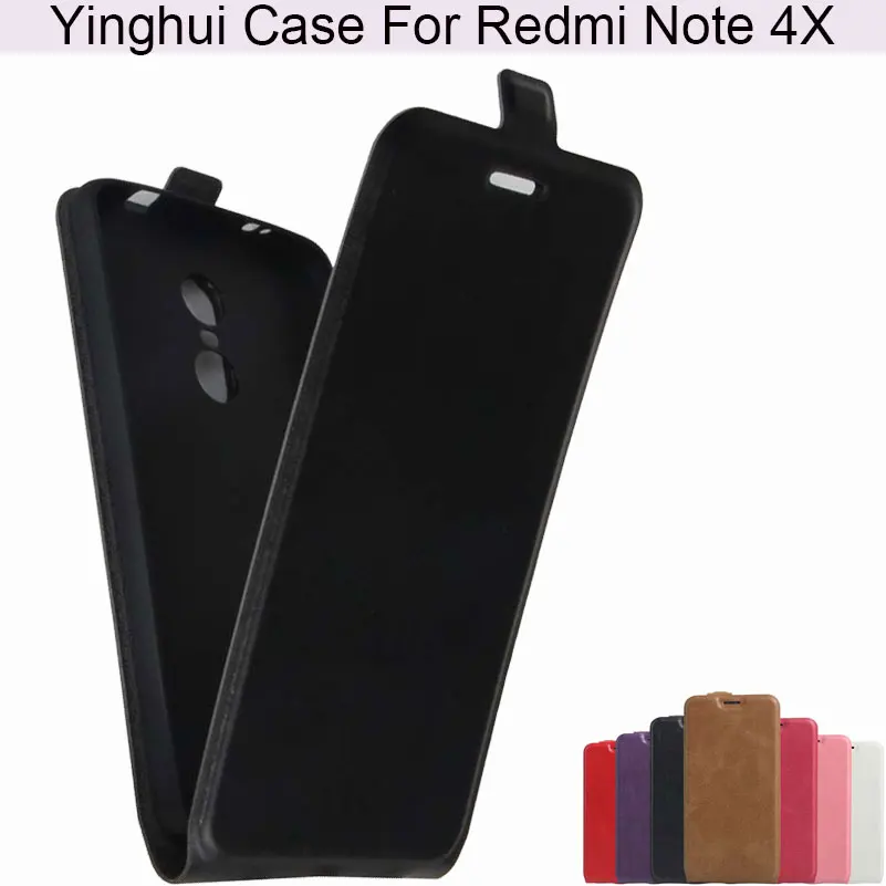 Роскошный элегантный чехол YINGHUI из искусственной кожи для телефона Xiaomi Redmi Note