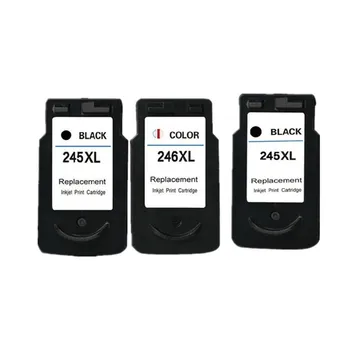 

Show Ink Level PG245 CL246 XL Ink Cartridge Remanufactured for Canon PG 245 PG-245 CL 246 Pixma iP2820 MX492 MG2924 MX492 MG2520
