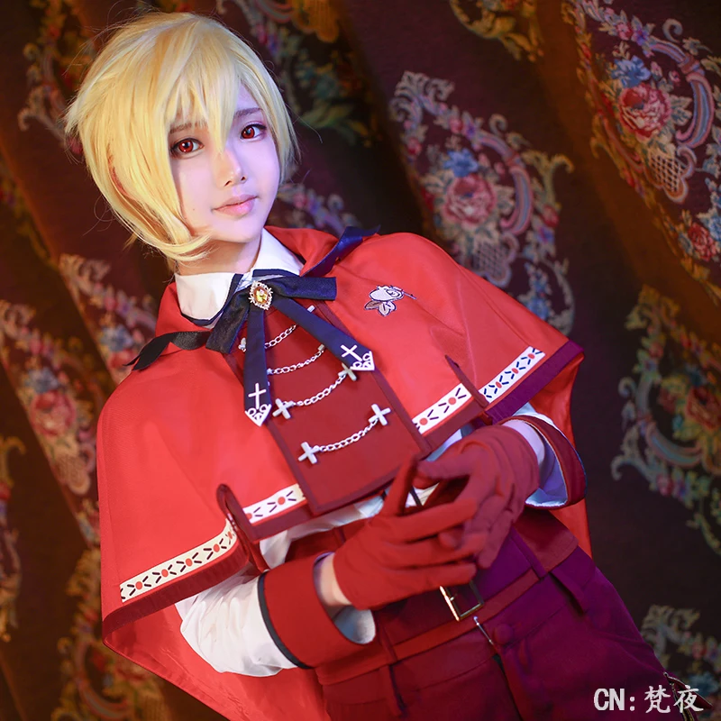 

Ensemble Stars Rabits Nito Nazuna Forest's Red Riding Hood Cosplay Costume COSPLAYONSEN full set