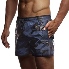 Тренажерные залы с камуфляжным принтом повседневные мужские шорты ДЛЯ ФИТНЕССА пляжные шорты-бермуды мужские спортивные военные шорты для бега дропшиппинг