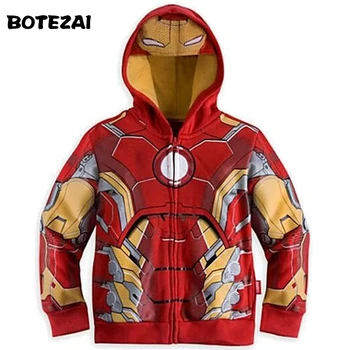 

2017 New Avengers,Iron Man Children Hoodies Boy's Sweatshirt Spider-man Coat Kids Long Sleeve Outwear Boys Girls