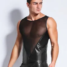 Для мужчин Пикантные костюм для флирта Фетиш вечерние взрослых вечерние майки Gays секс игры носить одежду эротическое нижнее бельё девоче