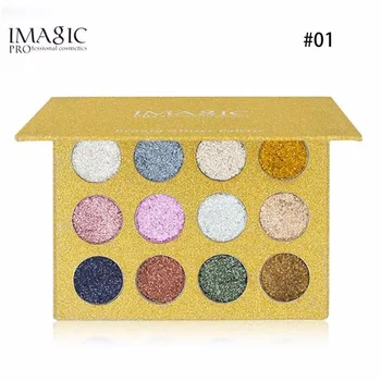 

12 Colors/Set Eye Shadow Palette Natural Glitters Shining Powder Eyeshadow Make Up Cosmetic Palette Eye Makeup Tool Kits