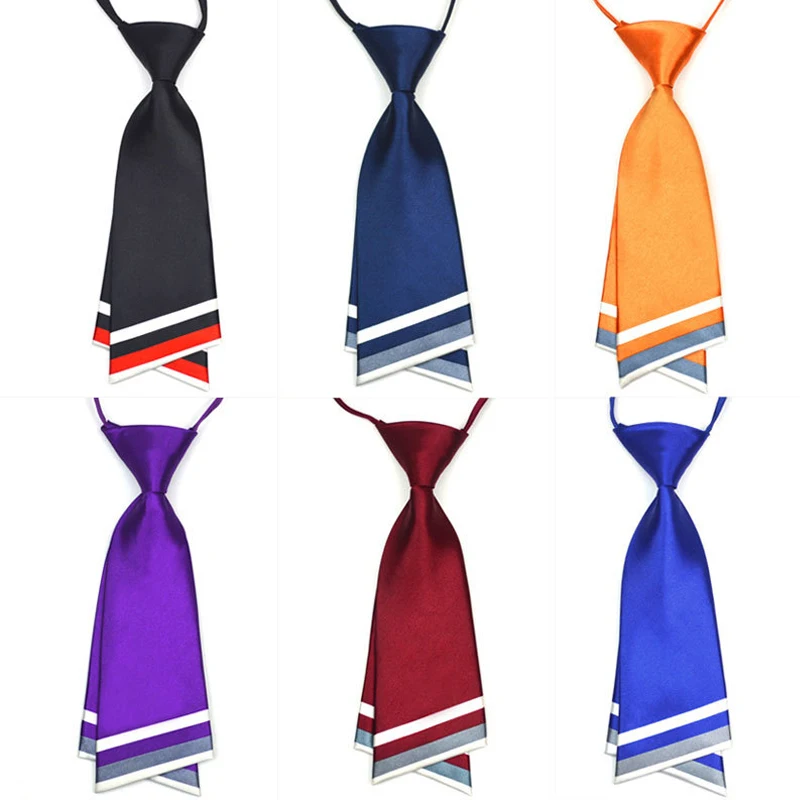 Модные классические галстуки унисекс, галстуки для мальчиков и девочек, полосатые галстуки с рисунком, повседневные деловые галстуки на свадьбу