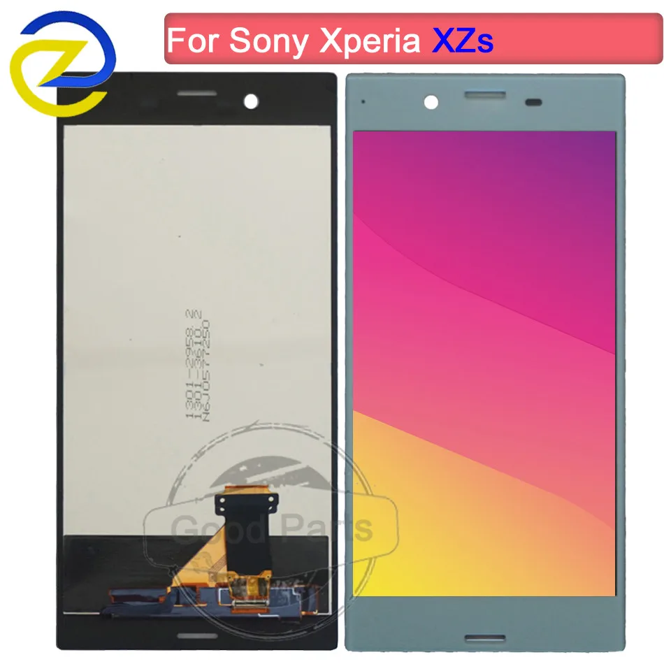 

100% test 5.2For Sony Xperia XZs LCD Display Touch Screen Digitizer Assembly With Frame Replacement G8231 G8232 For SONY XZs LCD
