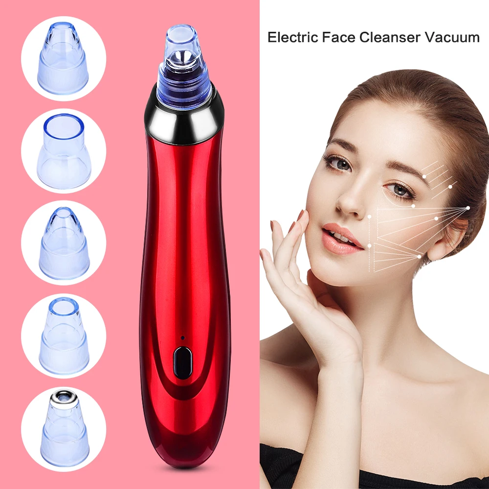 Electric Face Cleansing Machine Vacuum Facial Skin Care Acne Blackhead