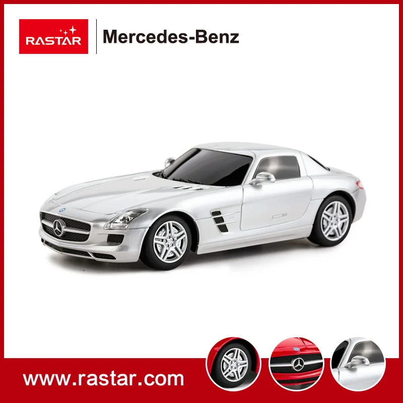 

Rastar Licensed - Mercedes-Benz SLS AMG 1:24 children gift car toys for baby and electric car of baby toys 40100