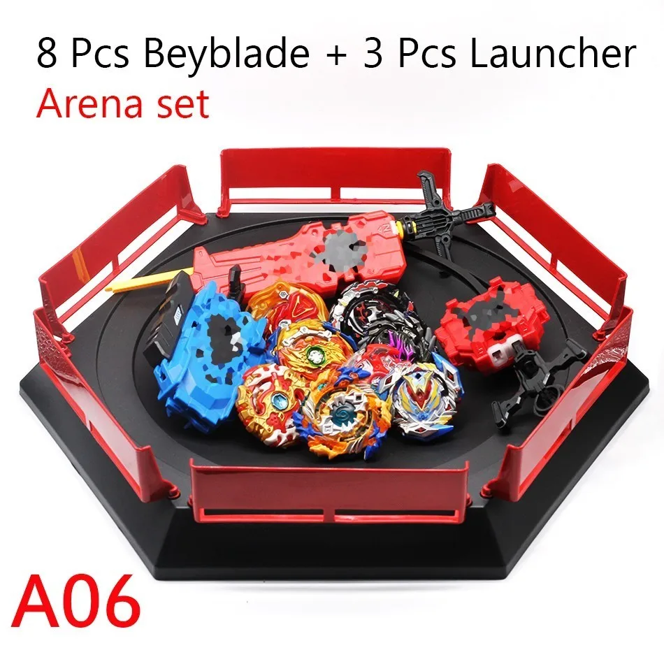 TAKARA TOMY мобильный Beyblade Арена стадион Beyblade Burst гироскоп Арена захватывающий Дуэль спиннинг Топ Bayblade стадион игрушки - Цвет: A06