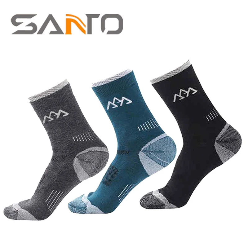 

2Pairs/lot 2018 Wool Coolmax Socks Men's Quick-drying Deodorant Thermal Socks Breathable Casual Socks for Men Meias Masculinas