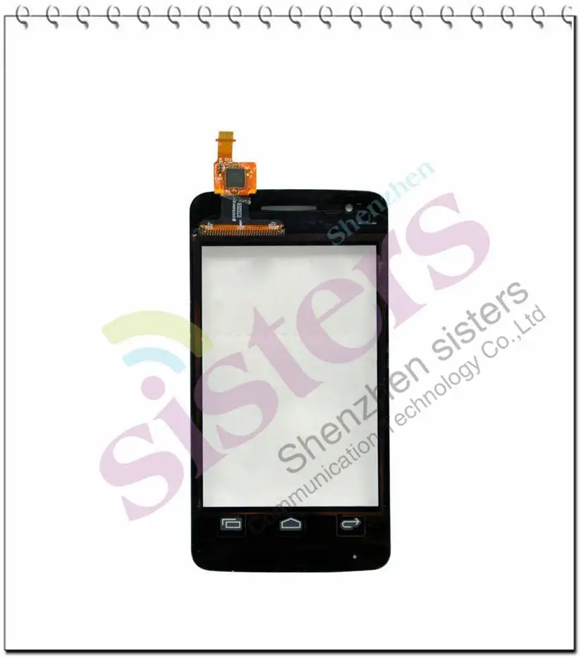 ALC0010 Black 100% New Original Digitizer Touch Screen Glass For Alcatel One Touch S\'Pop OT4030 4030 4030Y 4030A 4030X (2)