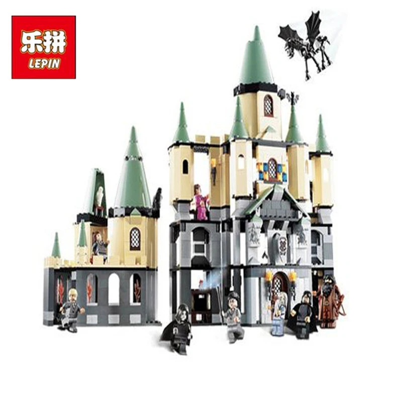 

In Stock DHL Lepin Set 16029 1033Pcs Movies Figures Magic Hogwarts Castle Model Building Kits Blocks Bricks Educational Toy 5378