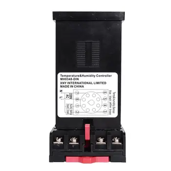 

48*48mm Rail Type Installation Intelligent Temperature Used For Baking Room Warehouse Hatching Greenhouse Breeding