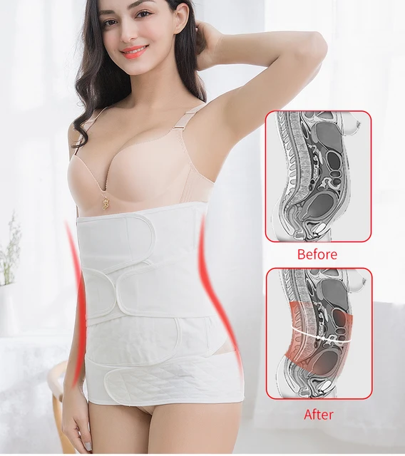 2in1 Postpartum Belt Body Recovery Shapewear Belly Slim Waist Cinchers  Breathable Waist Trainer Corset Maternity Belly Belt Band - Slimming  Bandages - AliExpress