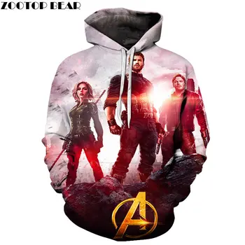 

Men Hoodies Fashion Male Tops War Print Streetwear Long Casual Popular Sweatshirts Hip hop Pullover ZOOTOP BEAR