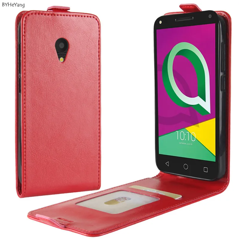 BYHeYang для Alcatel U5 3G чехол 5 0 дюймов кошелек Обложка на заднюю панель из