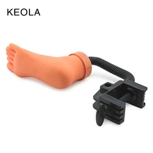KEOLA Practice Foot With Holder Nails Accessories For Draw & Decorate Practice Product Silica Gel Foot