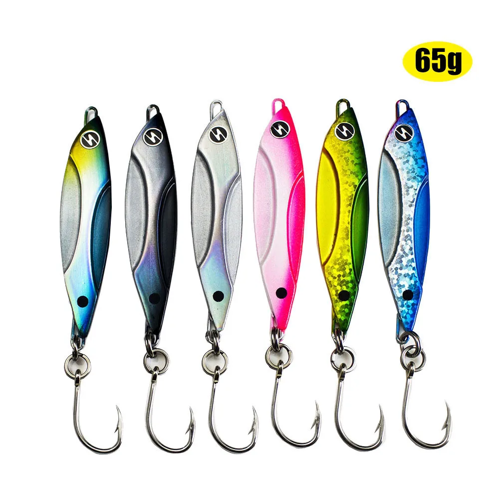 5-Piece Bladed Jig Fishing Lure Set For Bass - Multi-Color Chatter Baits With 3D Eyes