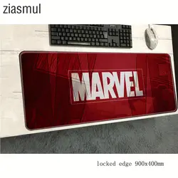 Marvel Comics мышь с логотипом колодки 900x400x3 мм площадку для мышь Notbook коврик для компьютерной мышки лучший игровой padmouse геймер к крутая мышь