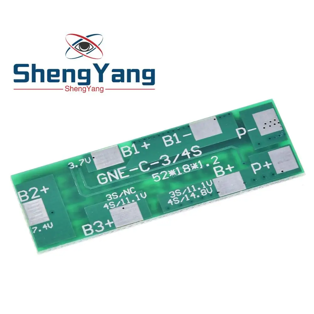 ShengYang 4S 8A полимерный литий ионный аккумулятор зарядное устройство Защитная плата