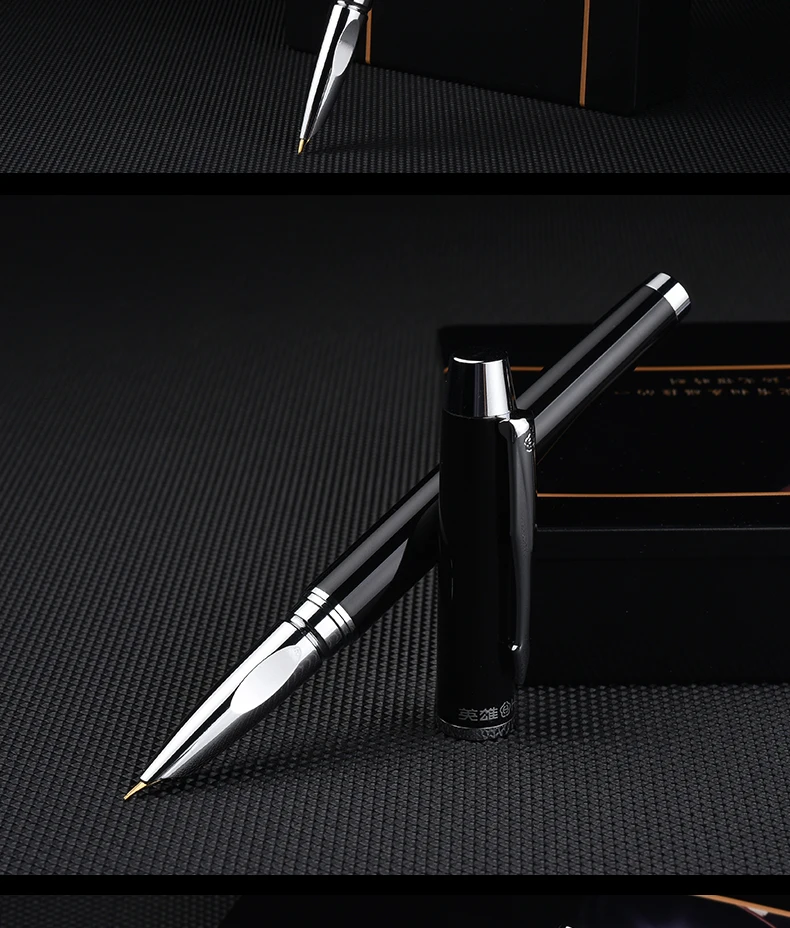 Estilos de Projeto Escrita do Negócio Caneta de Tinta Caixa de Presente Herói Fountain Três Nib High-end Assinatura Estudante Adulto Terno 7006 Pen 11 High Quality Material escolar e de escritório
