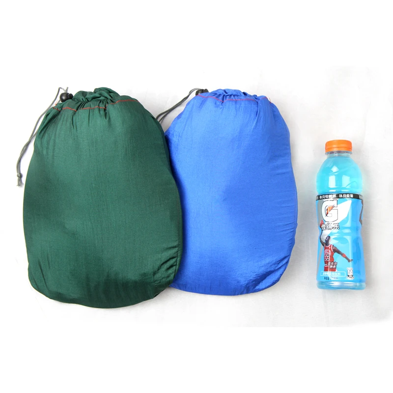  Portable High Strength Parachute Fabric Camping Hammock Hanging Bed With Mosquito Net Sleeping Hamm