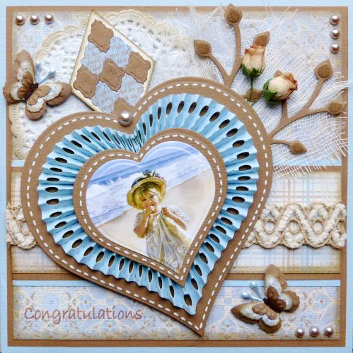 

Mai Building a heart shape Metal Cutting Dies Stencils for DIY Scrapbooking photo album Decorative Embossing DIY Paper Card
