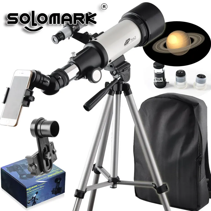 70mm Apeture 400mm Az Mount Telescope Good Partner to View Moon and