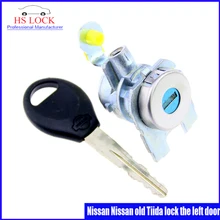 Профессиональные слесарные принадлежности старый замок Tiida левая дверь с автомобильным ключом слесарные инструменты тренировочный Автомобильный Замок