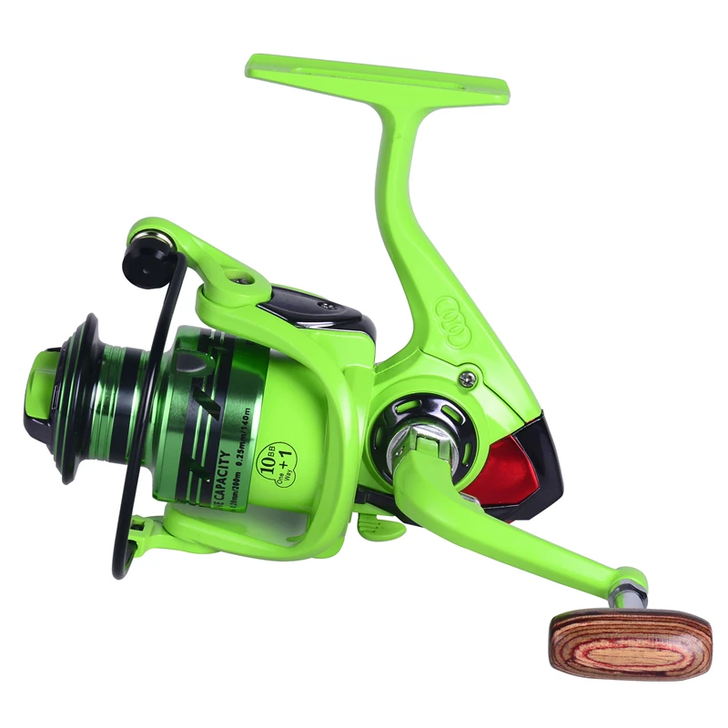 HiUmi Pink/Green 10+1 BB Ratio 5.2:1 Metal Spinning Fishing Reel 2000 3000 4000 5000 Fishing Gear for Freshwater Fishing Pesca HiUmi Pink/Green 10+1 BB Ratio 5.2:1 Metal Spinning Fishing Reel 2000 3000 4000 5000 Fishing Gear for Freshwater Fishing Pesca
