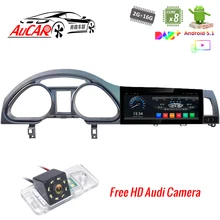 Android 6.0 10.25 “Car multimedia per Audi Q7 Android Auto Lettore DVD 2007-2015 Octa core Bluetooth GPS radio WIFI 4G Stereo