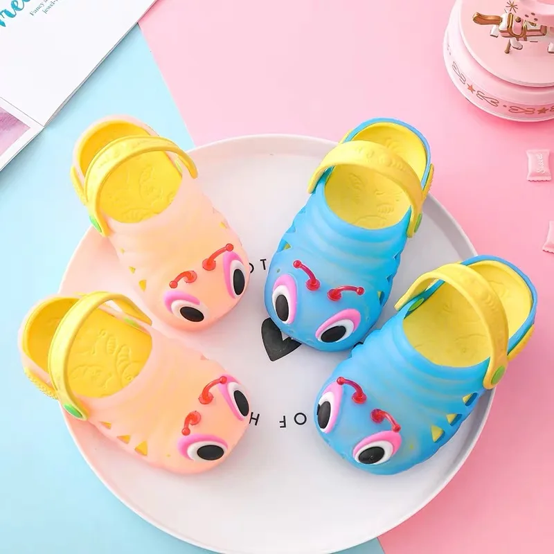 Child Kid Toddler Boy Girl Hole Slip on Summer Beach Sandal Slipper Shoes New