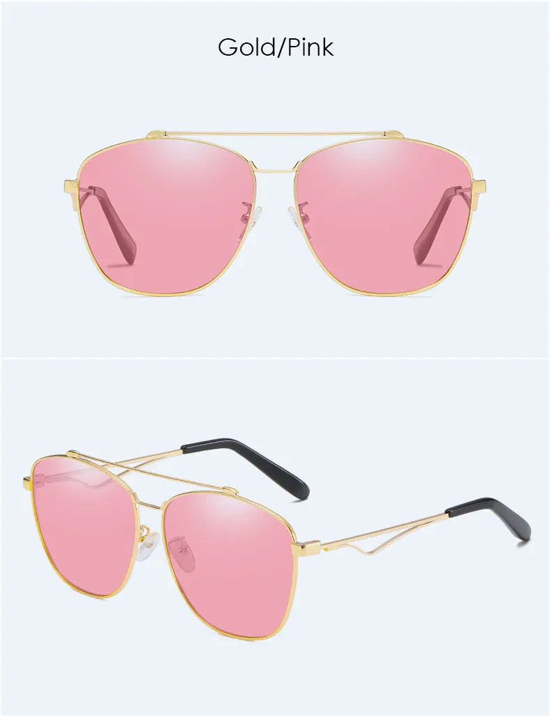 Женские поляризованные солнцезащитные очки, модные океанские солнечные очки с УФ-покрытием, поляризованные солнцезащитные очки для вождения
