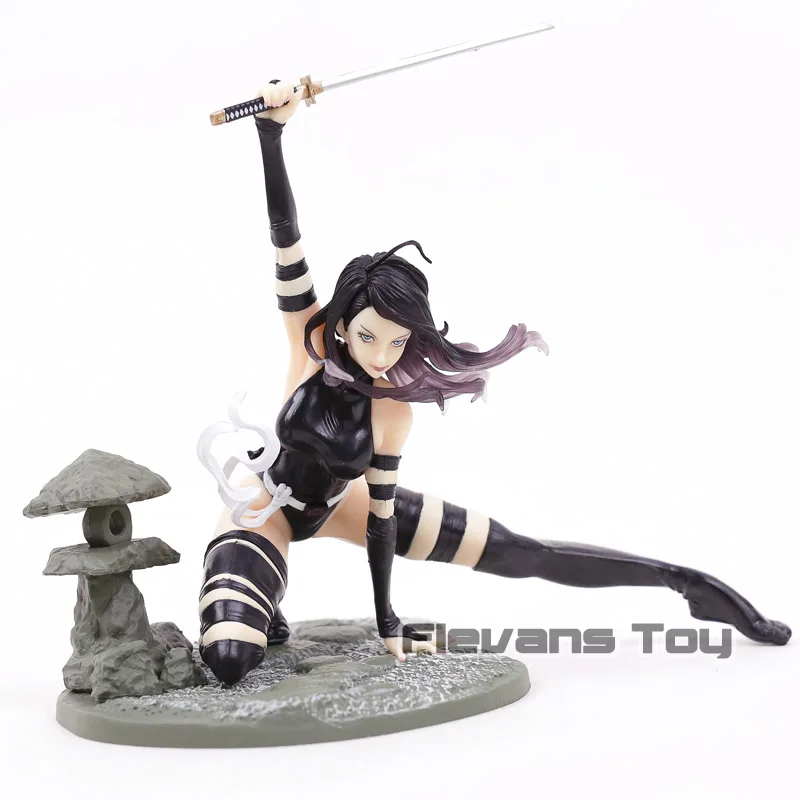 Psylocke X Force костюм в стиле ниндзя MK154 Bishoujo Статуя Кукла ПВХ фигурка Коллекционная