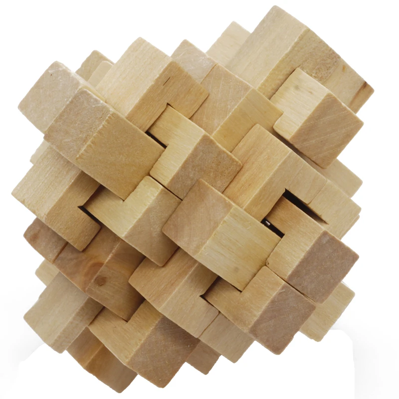 53 вида 3D деревянные игрушки-головоломки игра Kongming Замок куб головоломка обучающая игрушка для детей взрослых строительный комплект модель блока