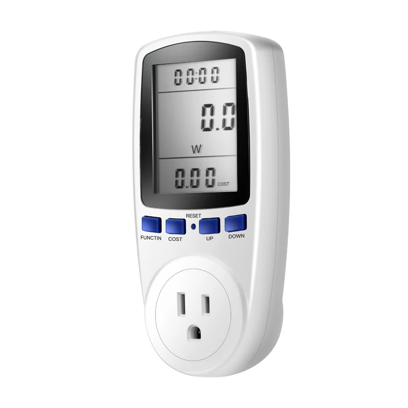

EU US UK Plug LCD Dispaly Digital Voltage Wattmeter Power Analyzer Tester Monitor Electronic Power Energy Meters