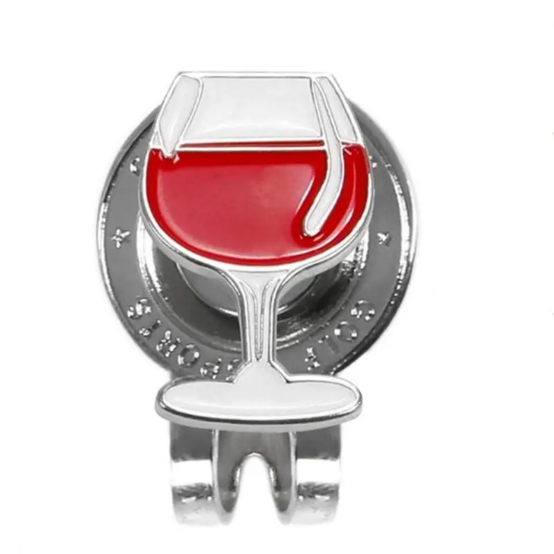 HobbyLane 1 Golf Ball Creative Design Mark Golf Position Plus Magnetic Golf Cap Clip Golf Mark Training Aids Golf Equipment