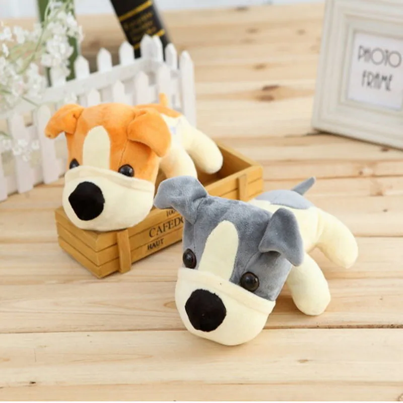 1pcs 18cm Lovely Big head Dog Plush Pillow Cushion Kids Toys Stuffed