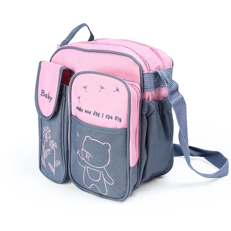 MOTOHOOD  Baby Bags For Mom Diaper Bag Fashion Mummy Maternity Nappy Bag With Diaper Pad Large Capacity Infant Bag Organizer (5)