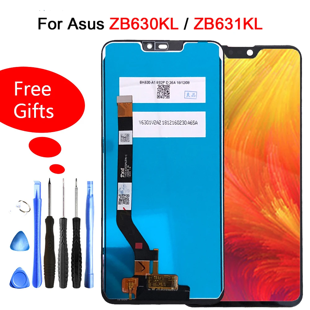

Quality Lcd For Asus Zenfone Max Pro ( M2 ) ZB631KL/ZB630KL LCD Touch Screen Display Digitizer Replacment For Zenfon Max Pro M2