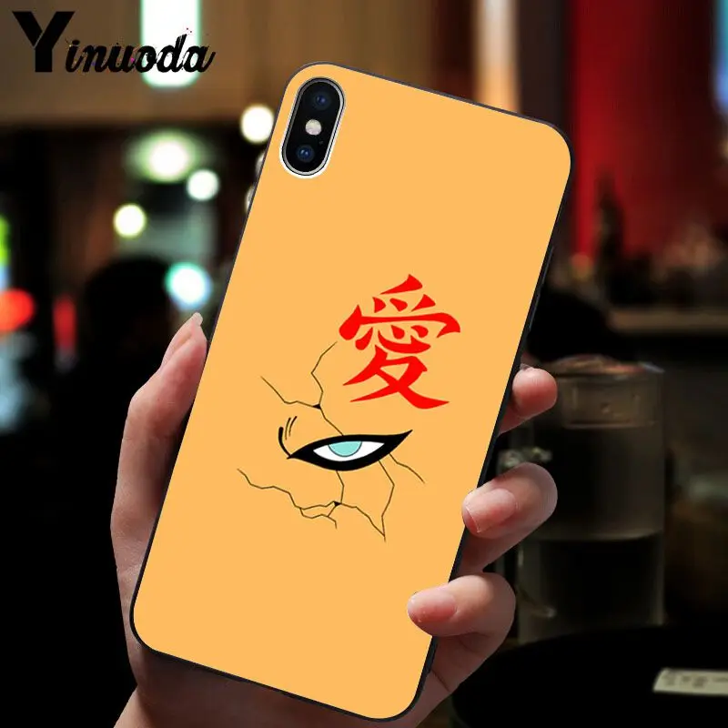 Yinuoda ناروتو جارا سامسونج الجدة Fundas غطاء إطار هاتف محمول ل أبل فون 8 7 6 6 S زائد X XS ماكس 5 5 S SE XR الهواتف المحمولة