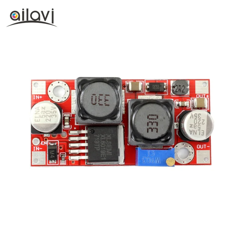 Réglable Buck-Boost-Alimentation topologie 5 V à 3,3v9v12v24v30v Routeur AHS