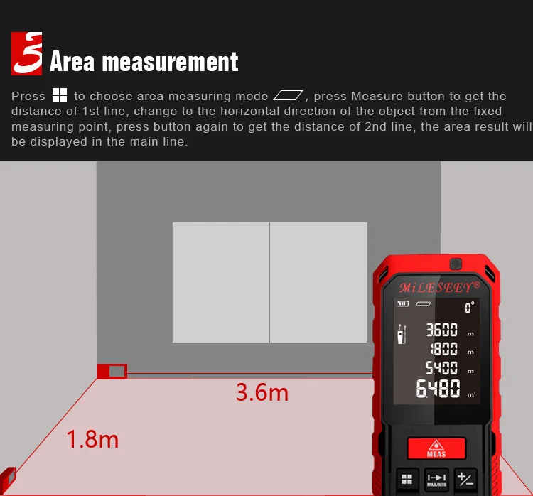 Mileseey S7 Laser rangefinder (22)