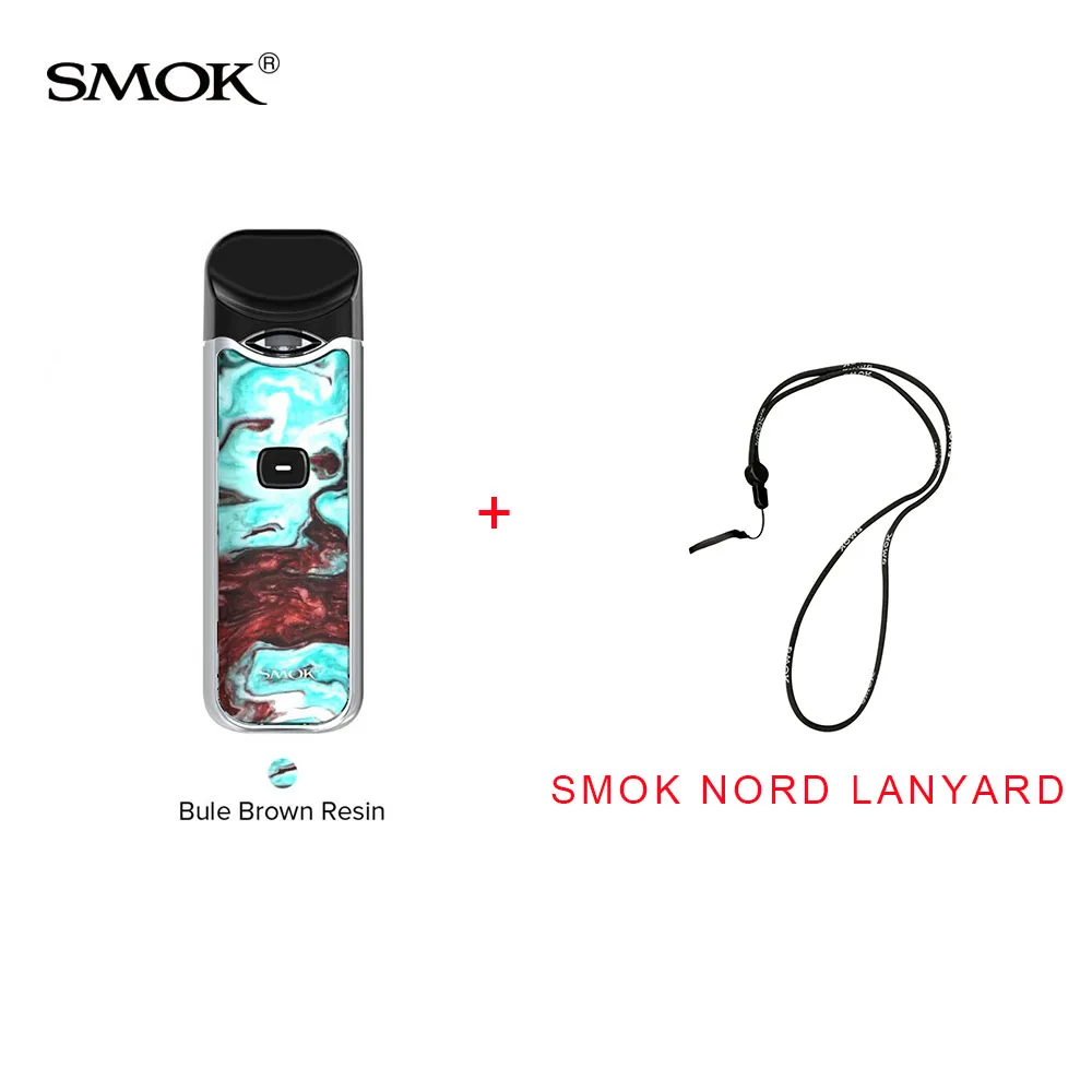 SMOK Nord НАБОР Смола 3 мл Pod Vape 1100 мАч батарея Mesh/керамическая катушка электронная