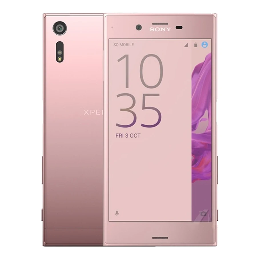 Разблокированный sony Xperia XZ F8331 4G LTE 3 ГБ ОЗУ 32 Гб ПЗУ GSM четырехъядерный процессор Android 5," ips 23MP отпечаток пальца gps wifi 2900 мАч - Цвет: Pink